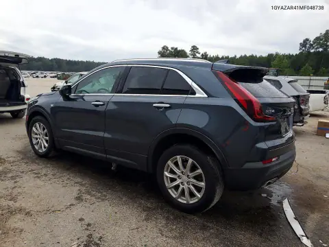 2021 Cadillac Xt4 Luxury VIN 1GYAZAR41MF048738 фото 2