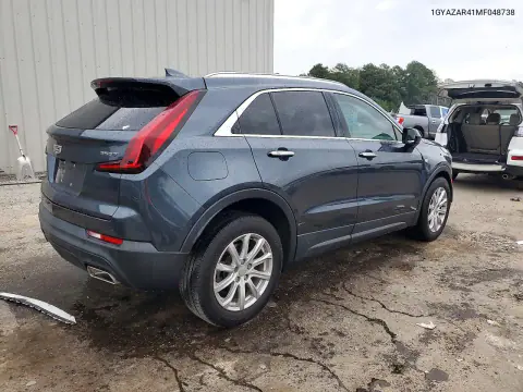 2021 Cadillac Xt4 Luxury VIN 1GYAZAR41MF048738 фото 3