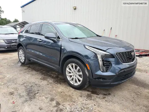 2021 Cadillac Xt4 Luxury VIN 1GYAZAR41MF048738 фото 4