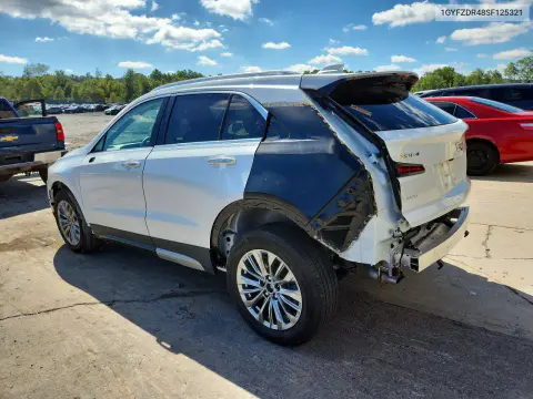 2025 Cadillac Xt4 Premium Luxury VIN 1GYFZDR48SF125321 фото 2