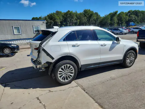 2025 Cadillac Xt4 Premium Luxury VIN 1GYFZDR48SF125321 фото 3