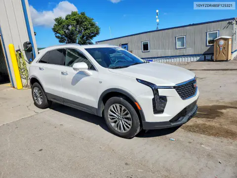 2025 Cadillac Xt4 Premium Luxury VIN 1GYFZDR48SF125321 фото 4