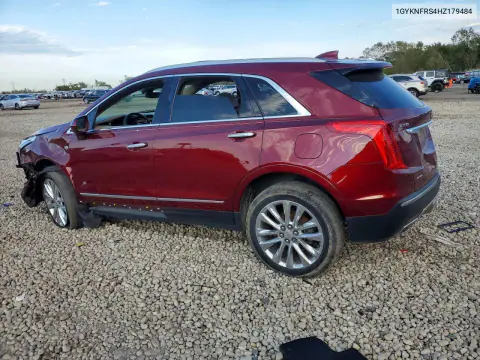 2017 Cadillac Xt5 Platinum VIN 1GYKNFRS4HZ179484 фото 2