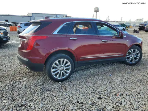 2017 Cadillac Xt5 Platinum VIN 1GYKNFRS4HZ179484 фото 3