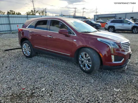 2017 Cadillac Xt5 Platinum VIN 1GYKNFRS4HZ179484 фото 4