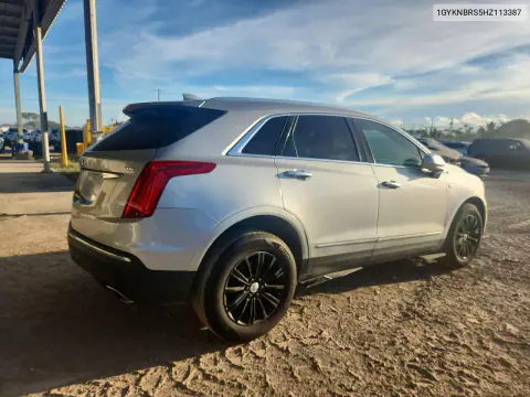 2017 Cadillac Xt5 Luxury VIN 1GYKNBRS5HZ113387 фото 3