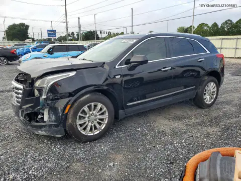 1GYKNARS3JZ109581 — 2018 Cadillac XT5, Передняя часть, фото до ремонта