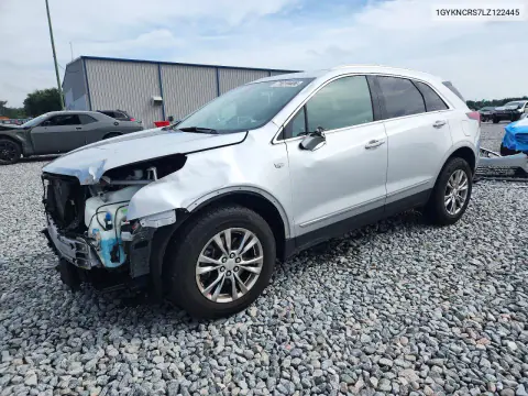 1GYKNCRS7LZ122445 — 2020 Cadillac XT5, Передняя часть, фото до ремонта