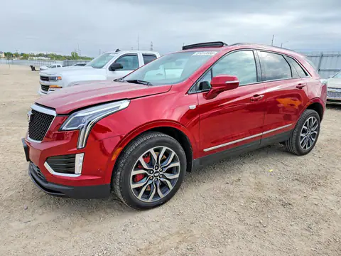 1GYKNGRS5PZ167980 — 2023 Cadillac XT5, Град (Hail), фото до ремонта