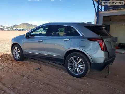 2023 Cadillac Xt5 Platinum Premium Luxury VIN 1GYKNERS1PZ117274 фото 2