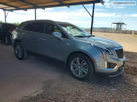 2023 Cadillac Xt5 Platinum Premium Luxury VIN 1GYKNERS1PZ117274 фото 4