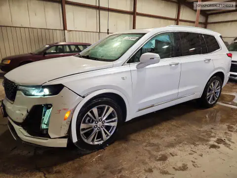 1GYKPCRSXLZ124023 — 2020 Cadillac XT6, Передняя часть, фото до ремонта