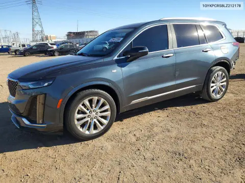 1GYKPCRS8LZ212178 — 2020 Cadillac XT6, Задняя часть, фото до ремонта