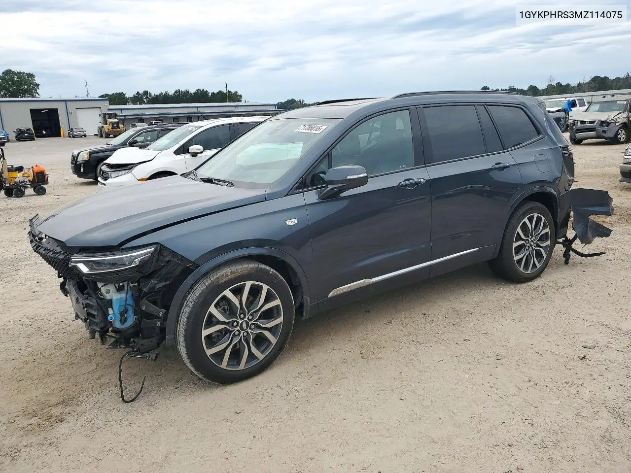 2021 Cadillac Xt6 Sport VIN 1GYKPHRS3MZ114075 фото 1