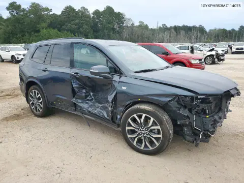 2021 Cadillac Xt6 Sport VIN 1GYKPHRS3MZ114075 фото 4