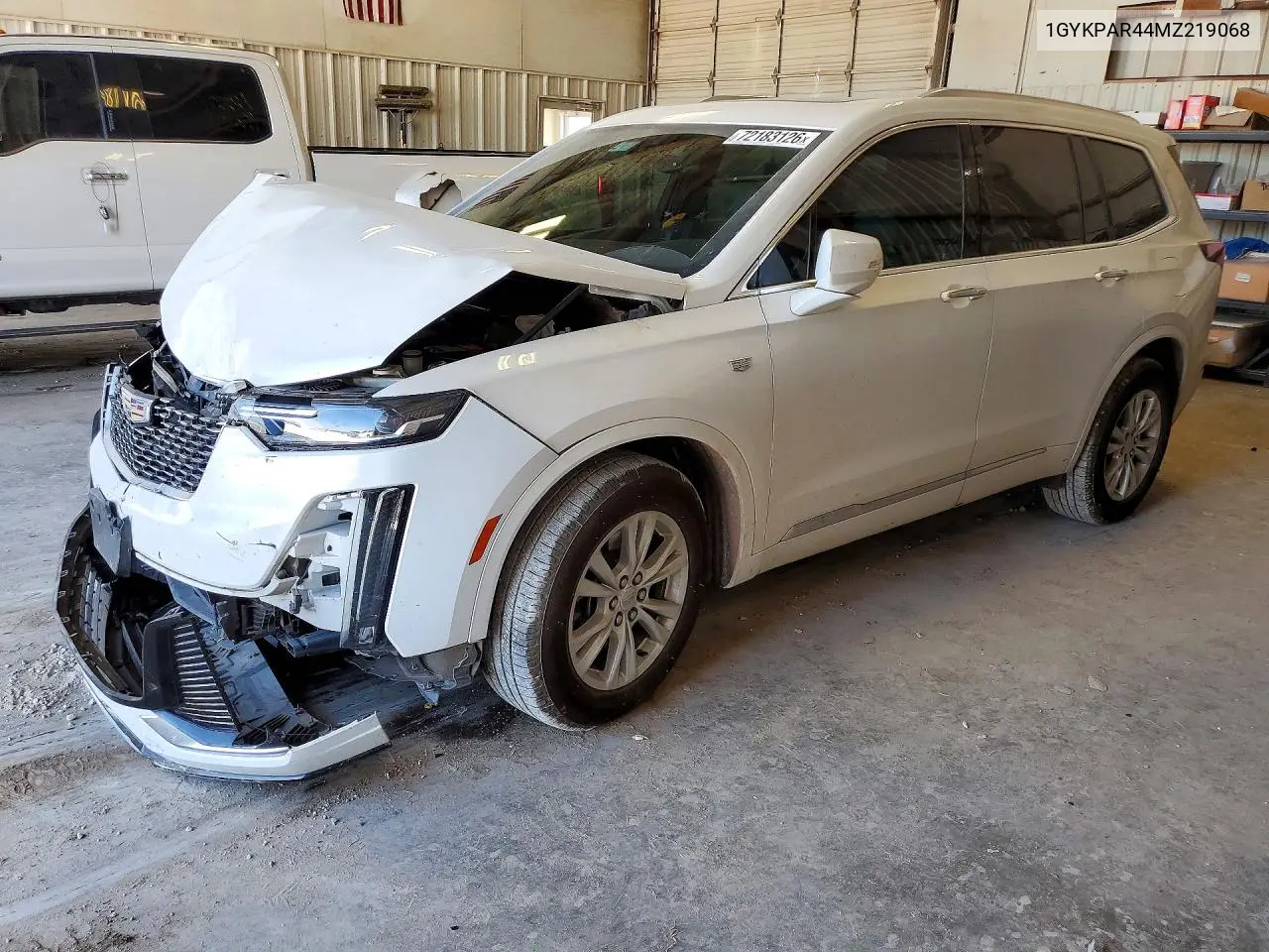 2021 Cadillac Xt6 Luxury VIN 1GYKPAR44MZ219068 фото 1