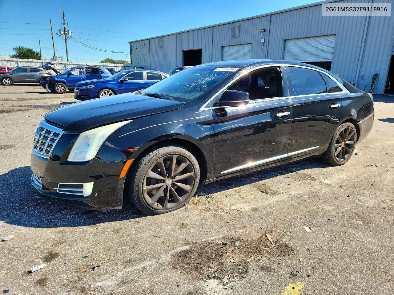 2014 Cadillac Xts Luxury Collection VIN 2G61M5S37E9118916 фото 1
