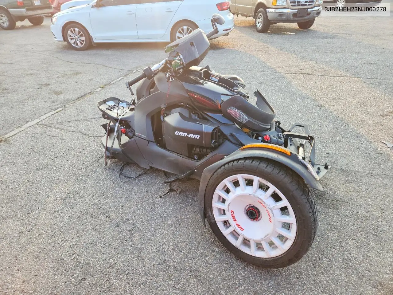 2022 Can-Am Ryker Rally Edition VIN 3JB2HEH23NJ000278 фото 1