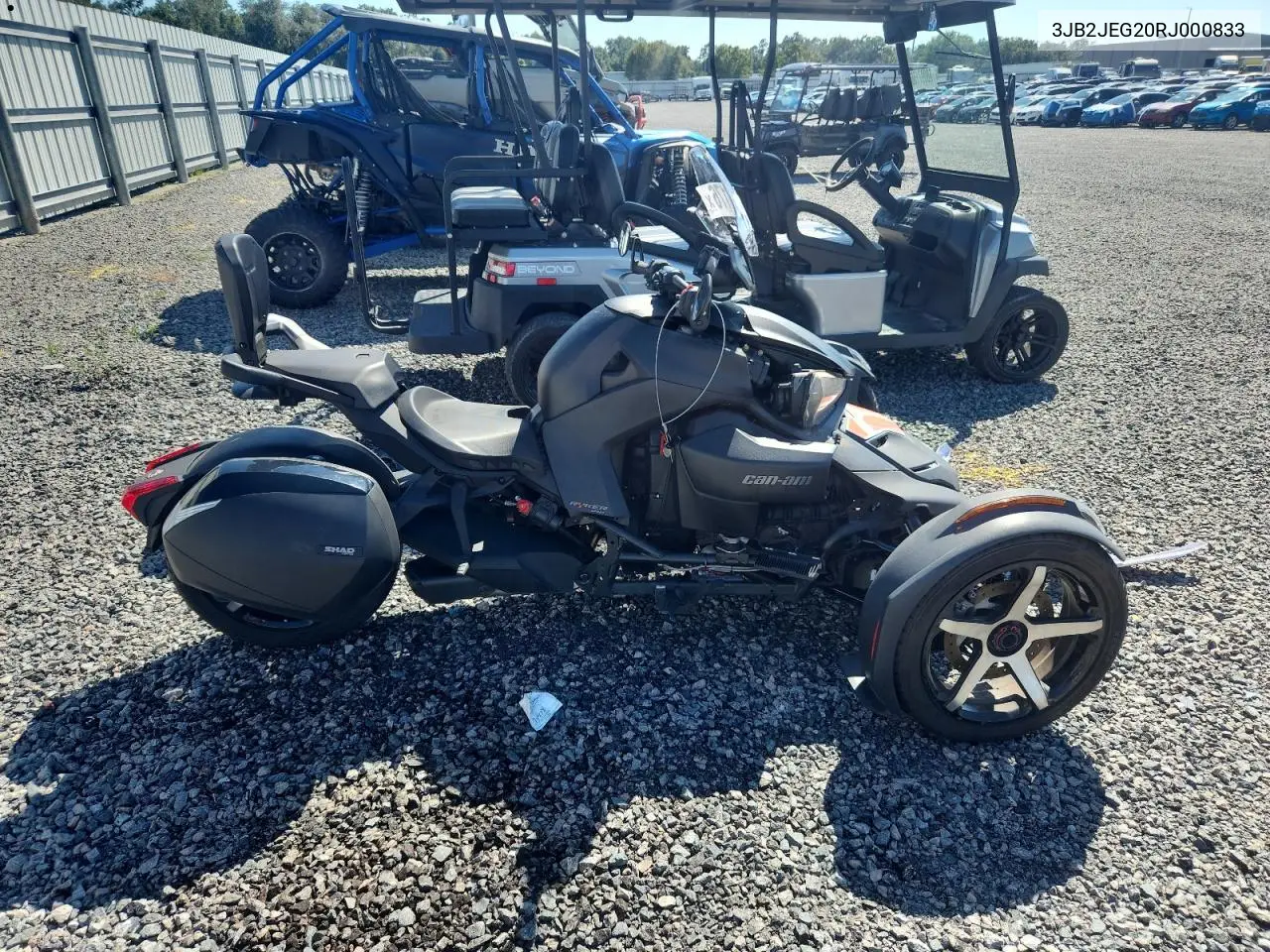 2024 Can-Am Ryker Sport VIN 3JB2JEG20RJ000833 фото 1