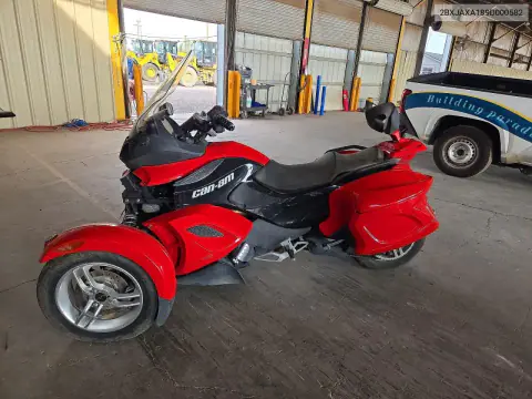 2009 Can-Am Spyder VIN 2BXJAXA189D000582 фото 3