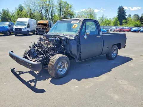 CCL447Z211344 — 1977 Chevrolet 1500 PU EXT C 1/2T 4, Передняя часть (Front End), фото до ремонта