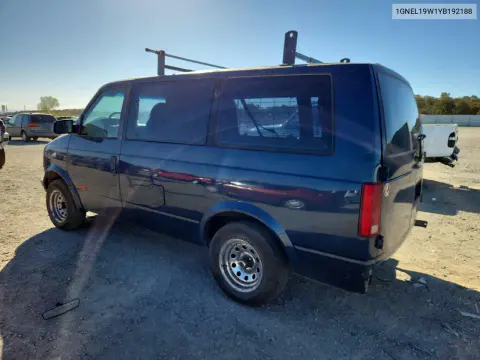 2000 Chevrolet Astro VIN 1GNEL19W1YB192188 фото 2