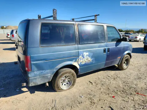 2000 Chevrolet Astro VIN 1GNEL19W1YB192188 фото 3