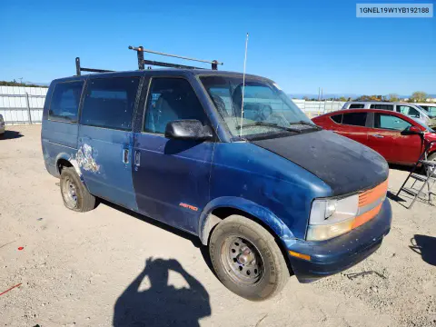 2000 Chevrolet Astro VIN 1GNEL19W1YB192188 фото 4