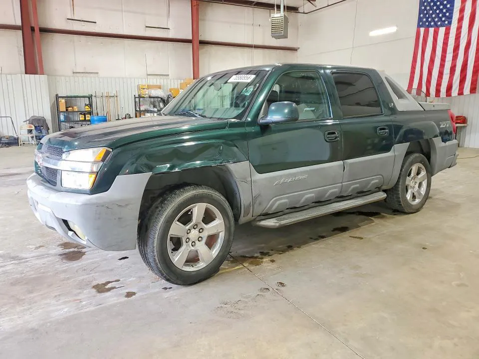 2002 CHEVROLET AVALANCHE VIN 3GNEK13T72G192146 фото 1