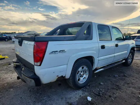 2006 Chevrolet Avalanche K1500 VIN 3GNEK12ZX6G116948 фото 3