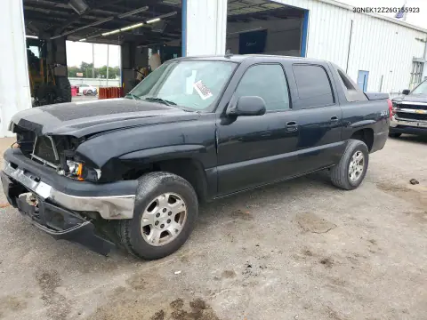 3GNEK12Z26G155923 — 2006 Chevrolet Avalanche, Передняя часть, фото до ремонта