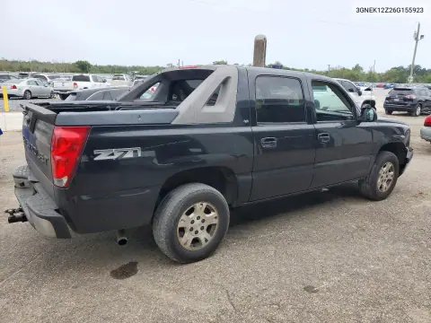 2006 Chevrolet Avalanche K1500 VIN 3GNEK12Z26G155923 фото 3