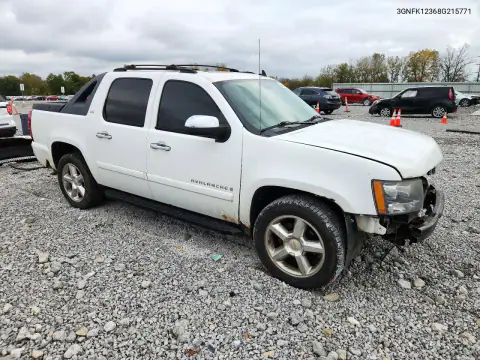 3GNFK12368G215771 — 2008 Chevrolet Avalanche, фото 4 с аукциона Copart, Передняя часть