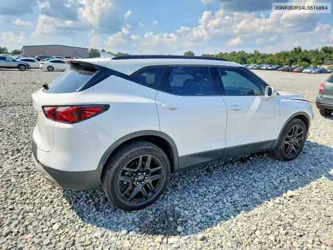 2020 Chevrolet Blazer 3Lt VIN 3GNKBDRS4LS616884 фото 3