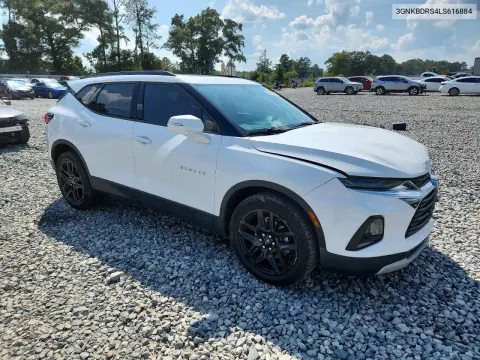 2020 Chevrolet Blazer 3Lt VIN 3GNKBDRS4LS616884 фото 4
