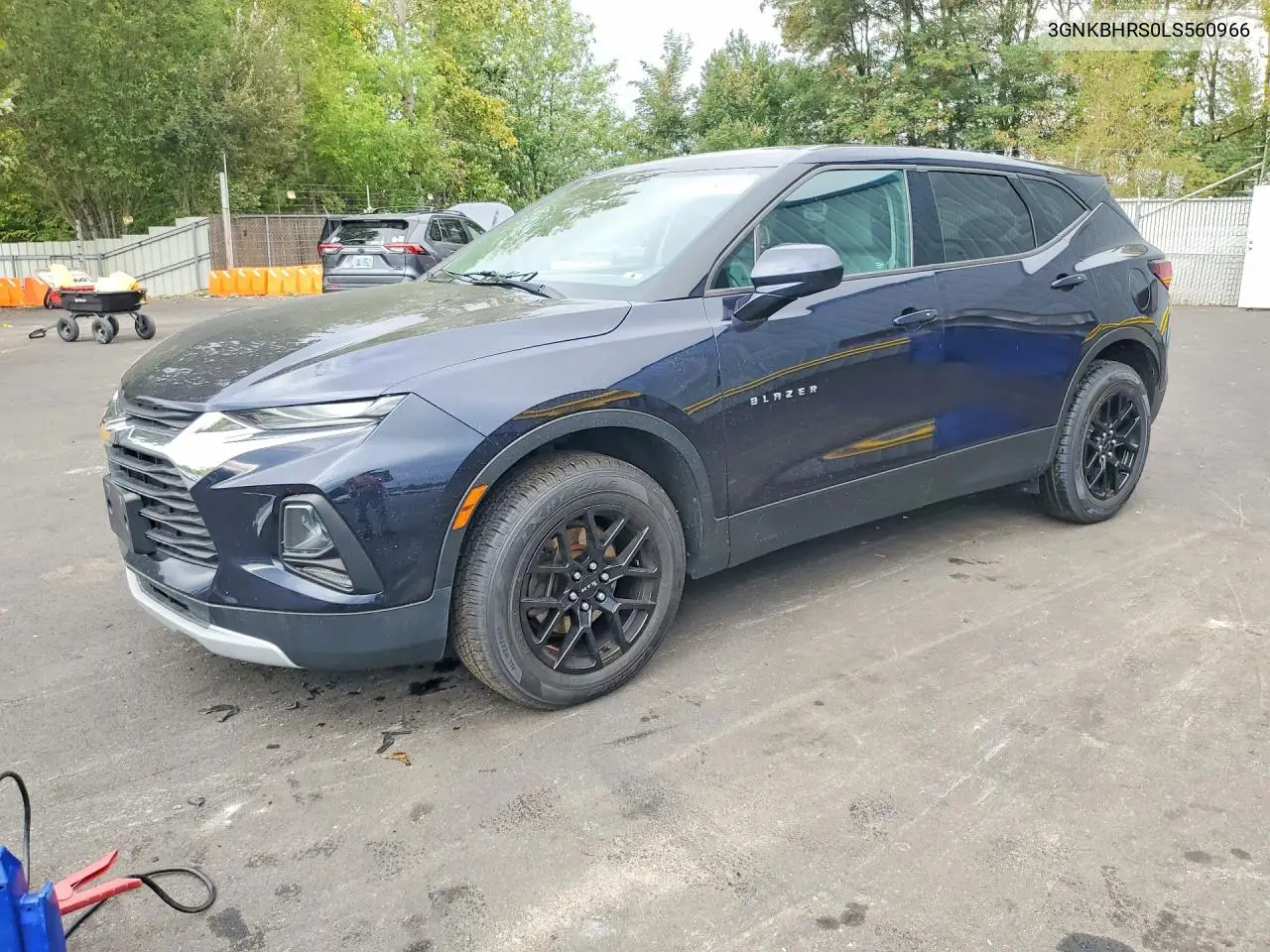 2020 Chevrolet Blazer 2Lt VIN 3GNKBHRS0LS560966 фото 1