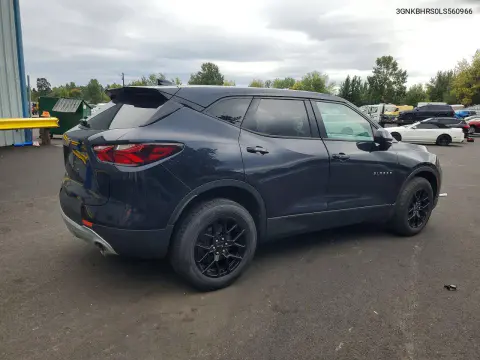 2020 Chevrolet Blazer 2Lt VIN 3GNKBHRS0LS560966 фото 3