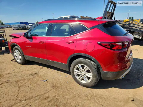 2020 Chevrolet Blazer 2Lt VIN 3GNKBHRS2LS538032 фото 2