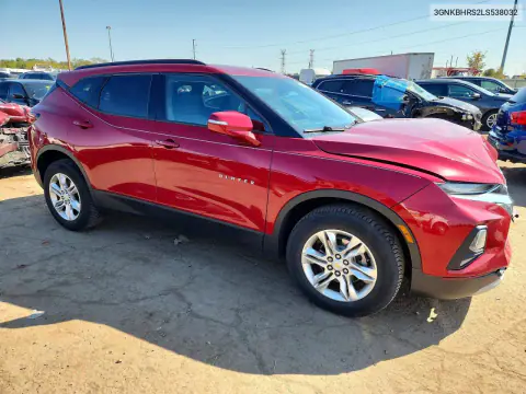 2020 Chevrolet Blazer 2Lt VIN 3GNKBHRS2LS538032 фото 4