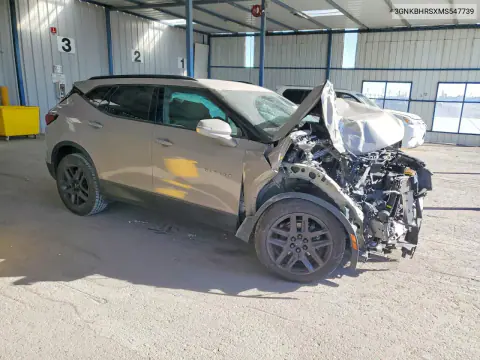 2021 Chevrolet Blazer 2Lt VIN 3GNKBHRSXMS547739 фото 4