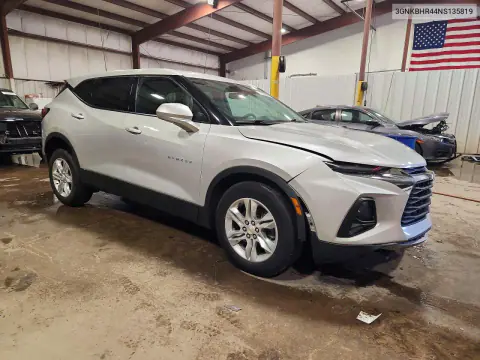 2022 Chevrolet Blazer 2Lt VIN 3GNKBHR44NS135819 фото 4