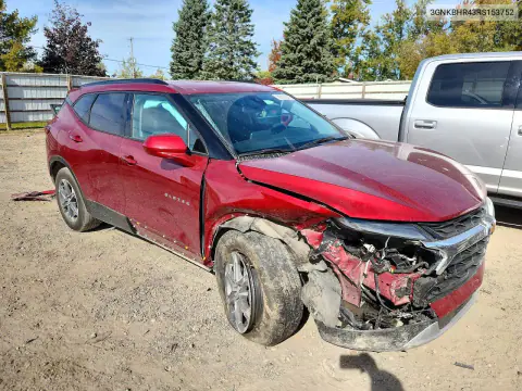 2024 Chevrolet Blazer 2Lt VIN 3GNKBHR43RS153752 фото 4