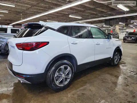 2025 Chevrolet Blazer 2Lt VIN 3GNKBCR45SS221140 фото 3