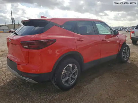 2026 Chevrolet Blazer 2Lt VIN 3GNKBCR47TS142778 фото 3