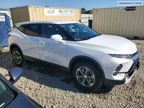 2026 Chevrolet Blazer 2Lt VIN 3GNKBCR43TS149548 фото 4