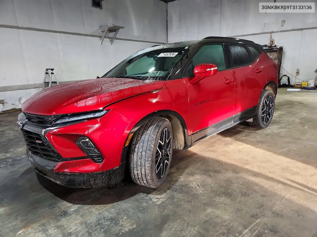 2026 Chevrolet Blazer Rs VIN 3GNKBKRS9TS133136 фото 1