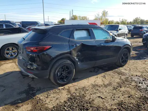 3GNKBCR42TS122146 — 2026 Chevrolet Blazer, фото 3 с аукциона Copart, Боковая часть
