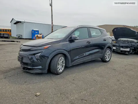 1G1FY6S02P4141022 — 2023 Chevrolet Bolt Euv, Передняя часть, фото до ремонта