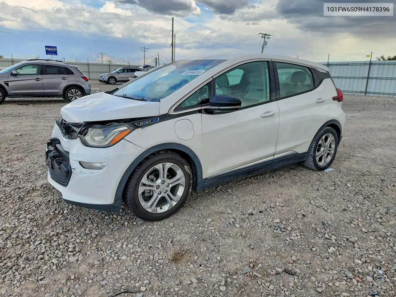 2017 Chevrolet Bolt Ev Lt VIN 1G1FW6S09H4178396 фото 1