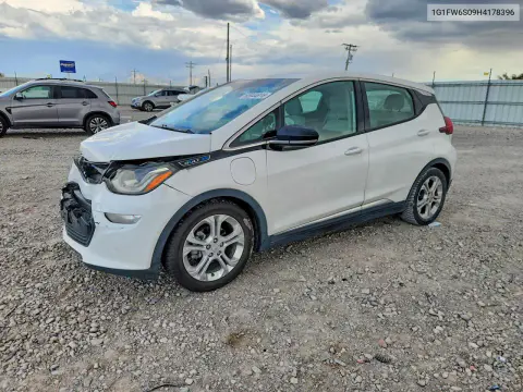 1G1FW6S09H4178396 — 2017 Chevrolet Bolt, Передняя часть, фото до ремонта